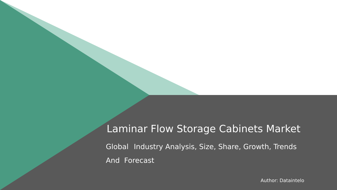 Request For Sample of Laminar Flow Storage Cabinets Market Research Report 2032