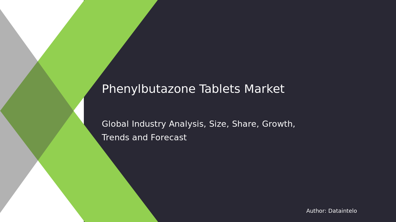 Request For Sample of Phenylbutazone Tablets Market Research Report 2032